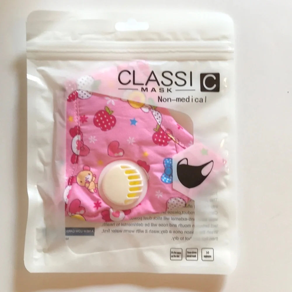 PACK OF 3 (THREE) BACK TO SCHOOL Kids Face Masks
